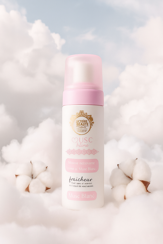 MUSC INTIME Mousse intime nettoyante Musc blanc 150ml