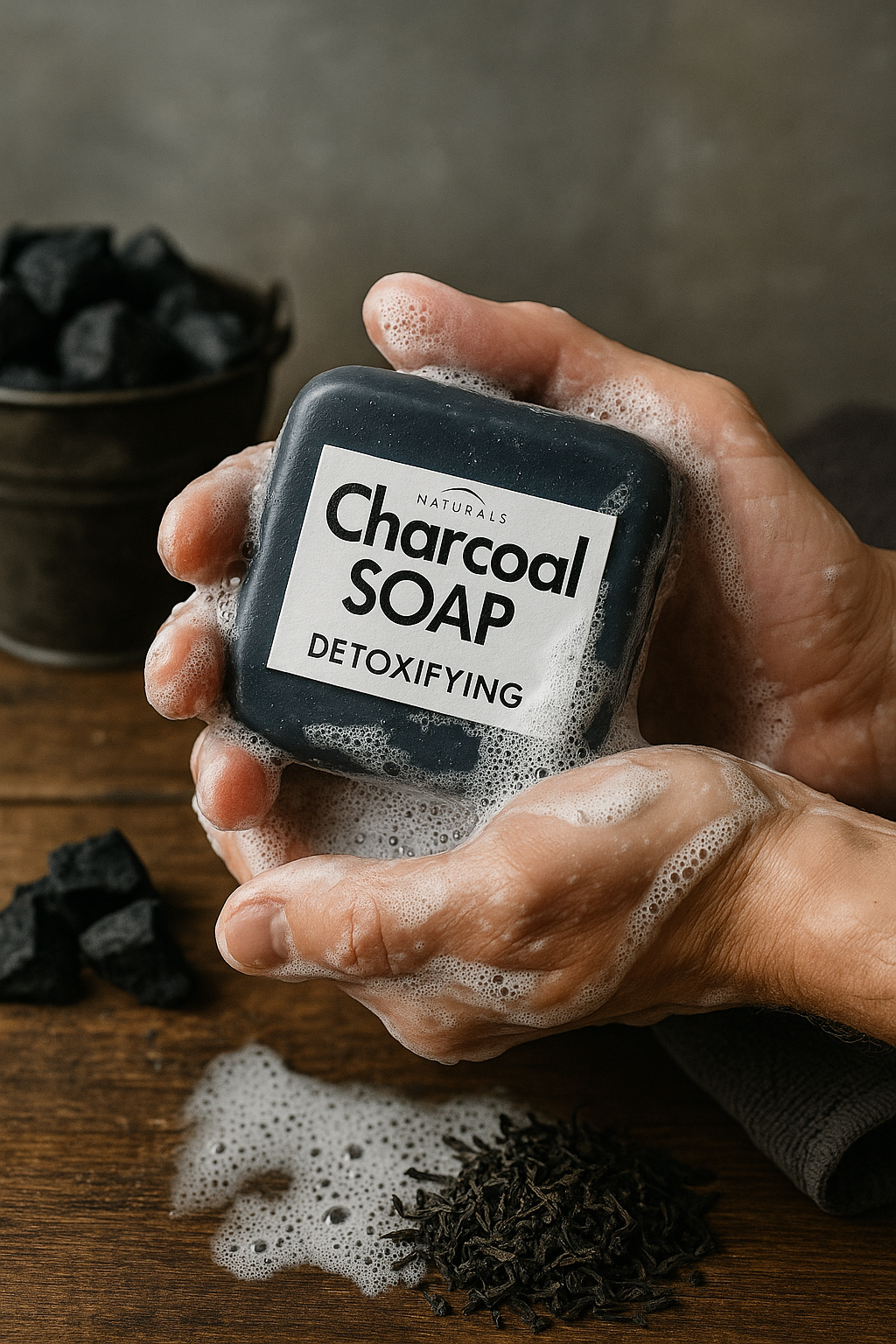Charcoal Soap – Détoxifiant