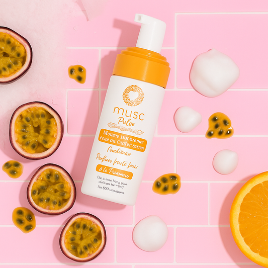 Mousse nettoyante intime - Fruits de la passion - Musc Intime